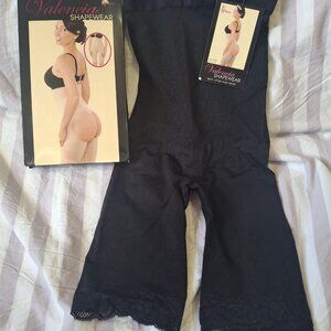 Valncia Firm Compression Slimming Butt Lifter High-Waisted Shapewear Black S/M